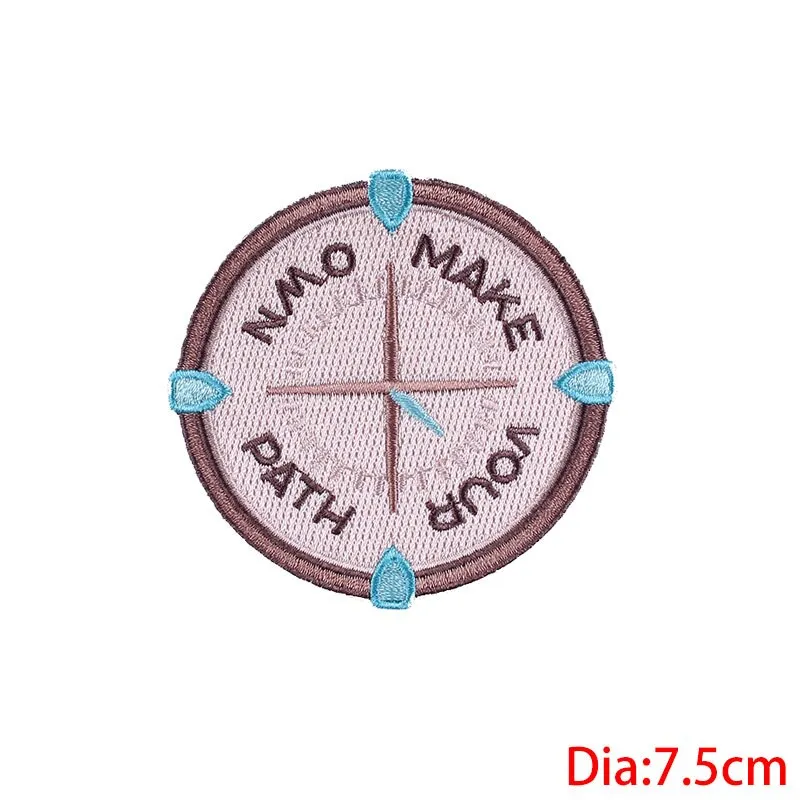 Ashore Shop Outdoor Embroidered Patches Mountain Hiking Camping