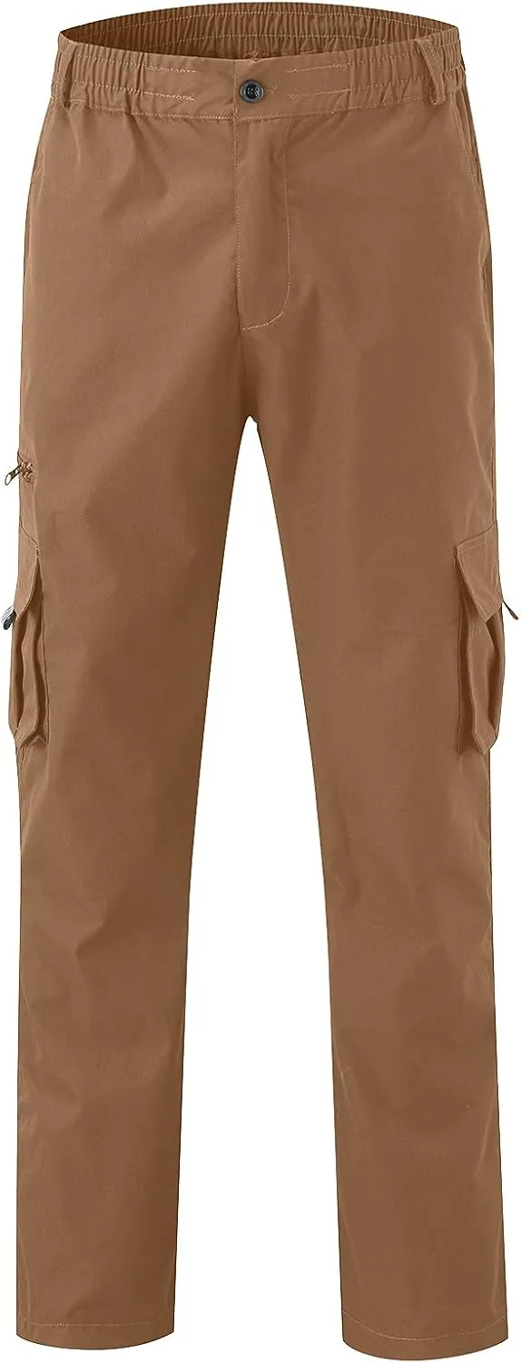 Cargo Sweatpants for Men Workout Pants Letter Print Fleece Casual Joggers with Pockets Mens Pants Classic Fit Pocket