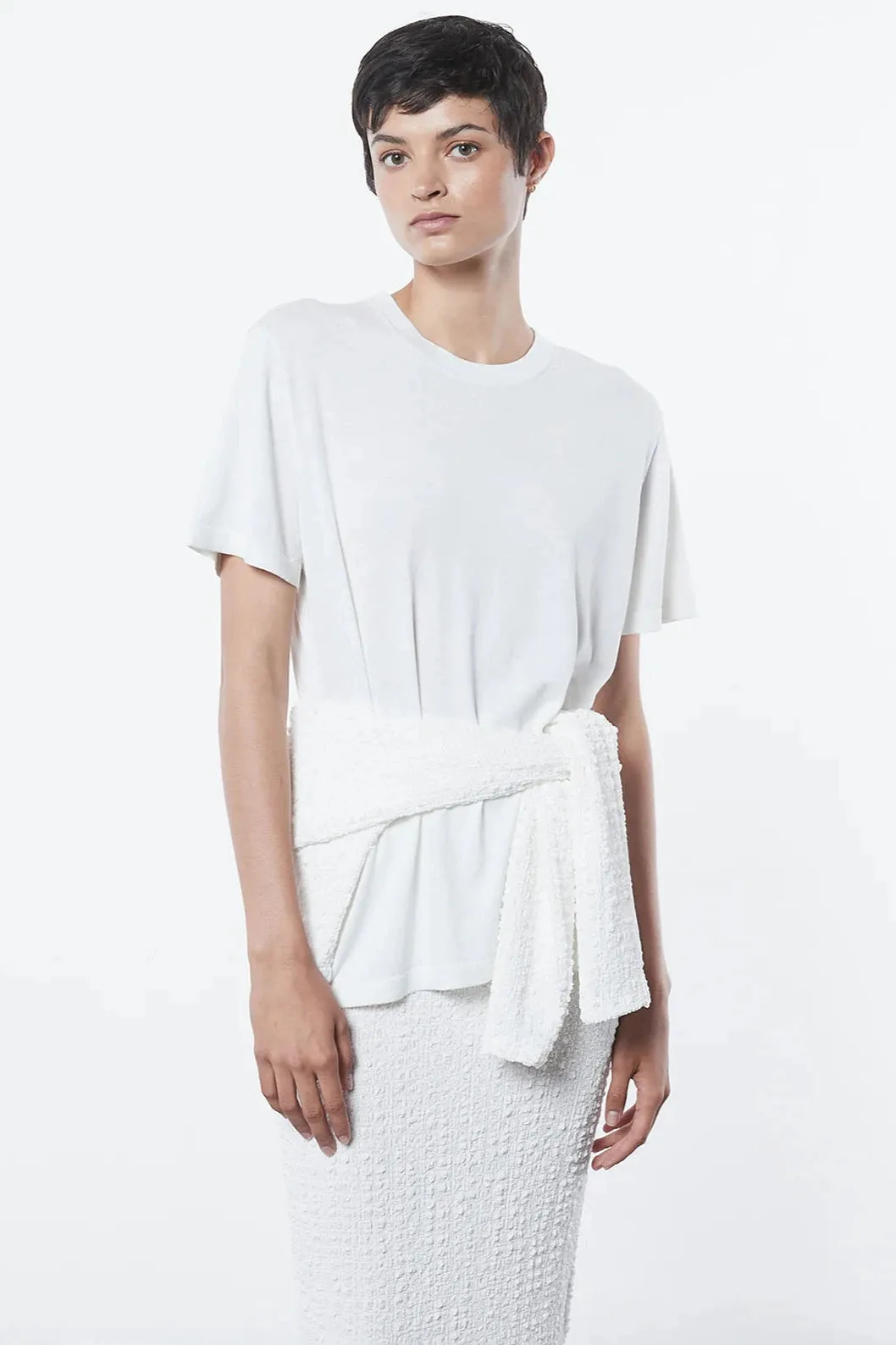 Cashmere Loose S/S Tee