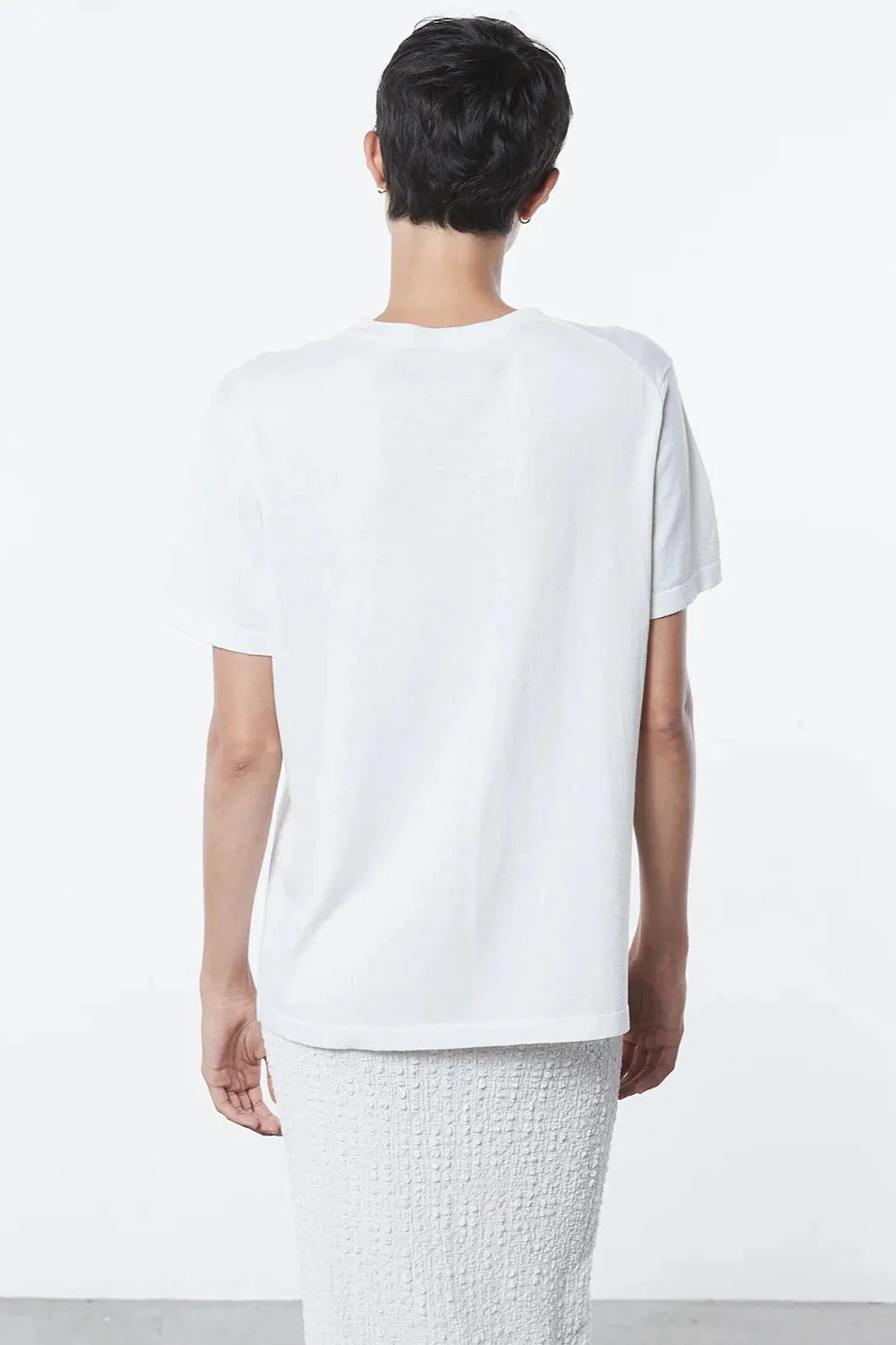 Cashmere Loose S/S Tee