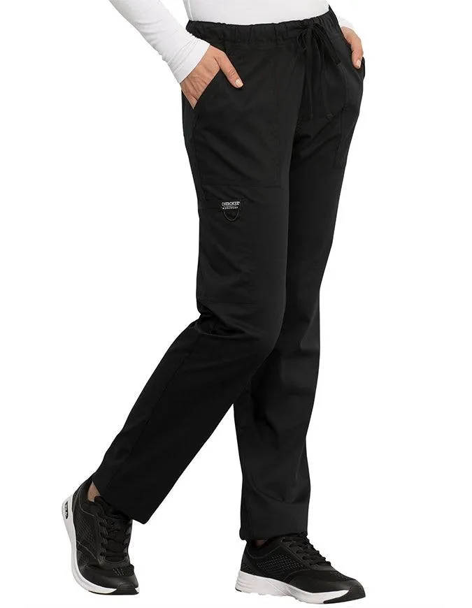 Cherokee Workwear Revolution Unisex Tapered Leg Drawstring Pant