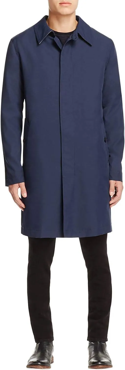 Cole Haan Men's Water Resistant Rain Coat with Removable Liner