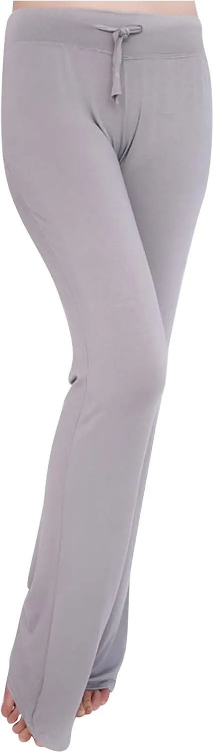 Crossover Flare Leggings for Women High Waist V Cross Bootcut Bell Bottoms Workout Flared Yoga Pants with Pocket