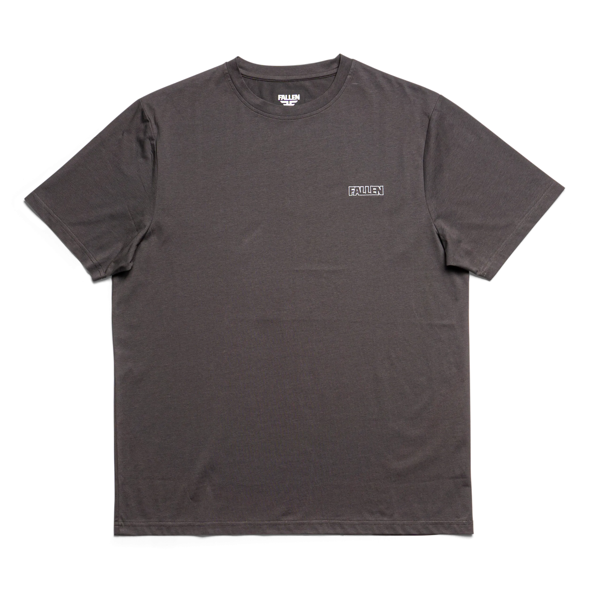EASY TEE - ASPHALT/WHITE