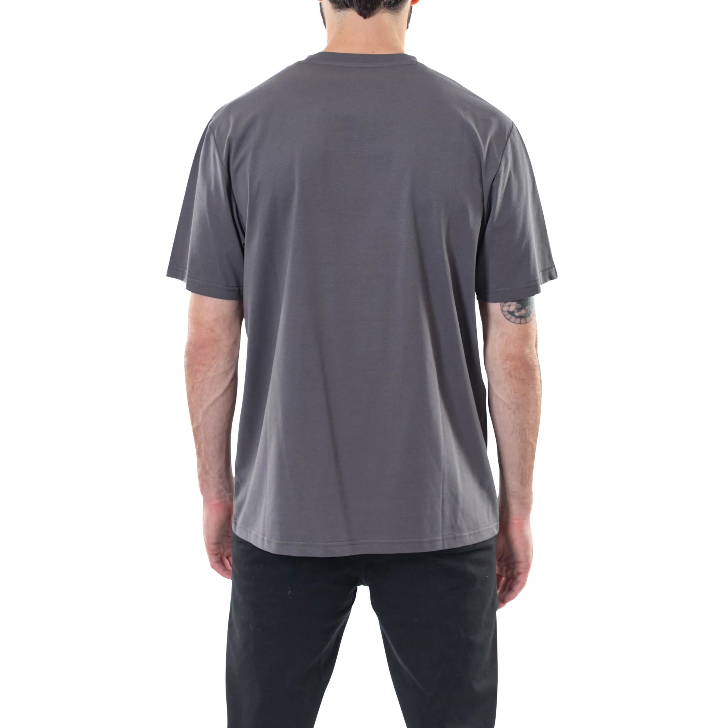 EASY TEE - ASPHALT/WHITE