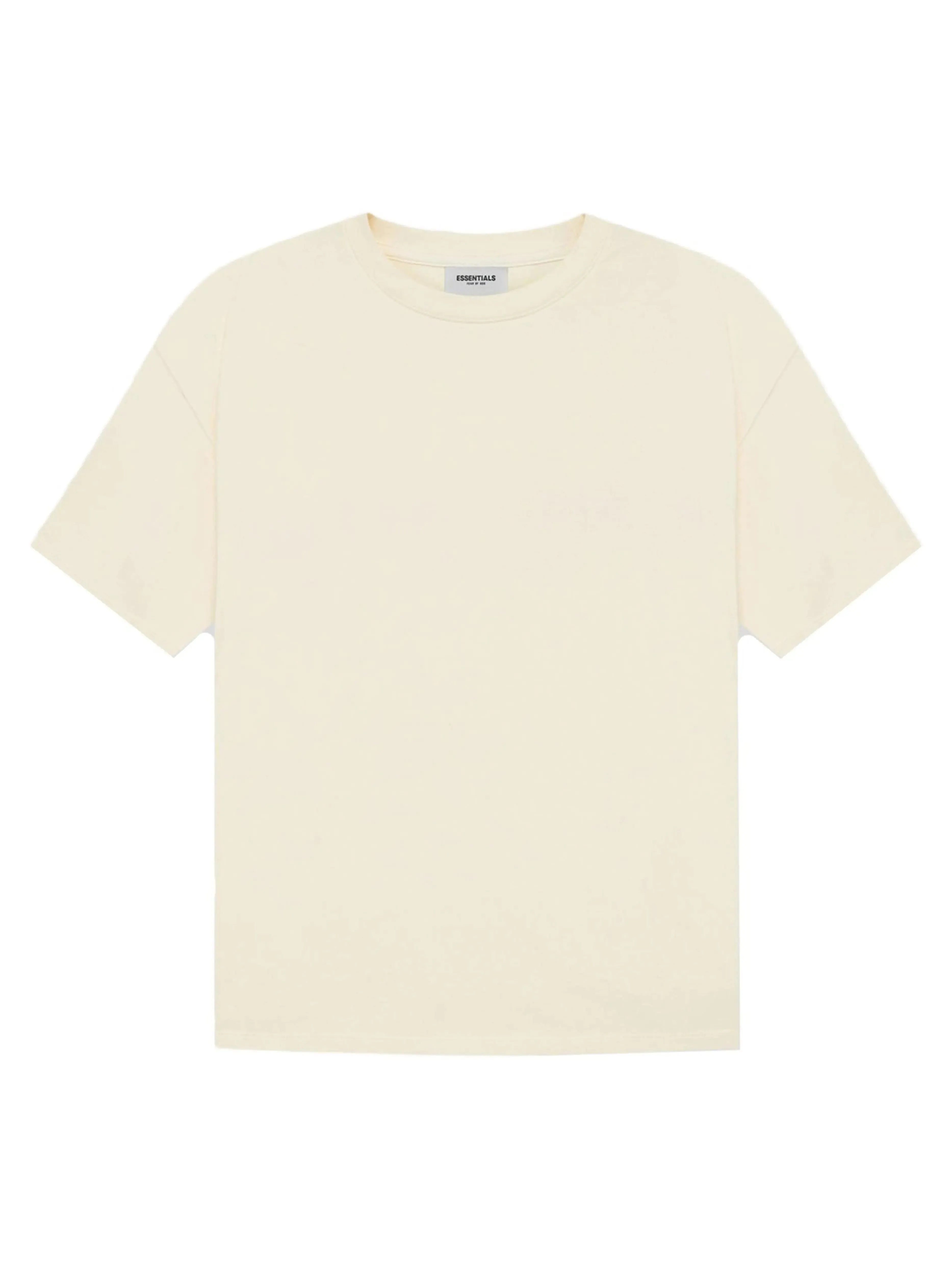 Fear Of God Essentials Back Logo T-shirt Cream [SS21]