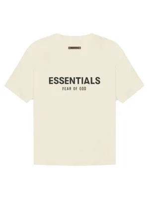 Fear Of God Essentials Back Logo T-shirt Cream [SS21]