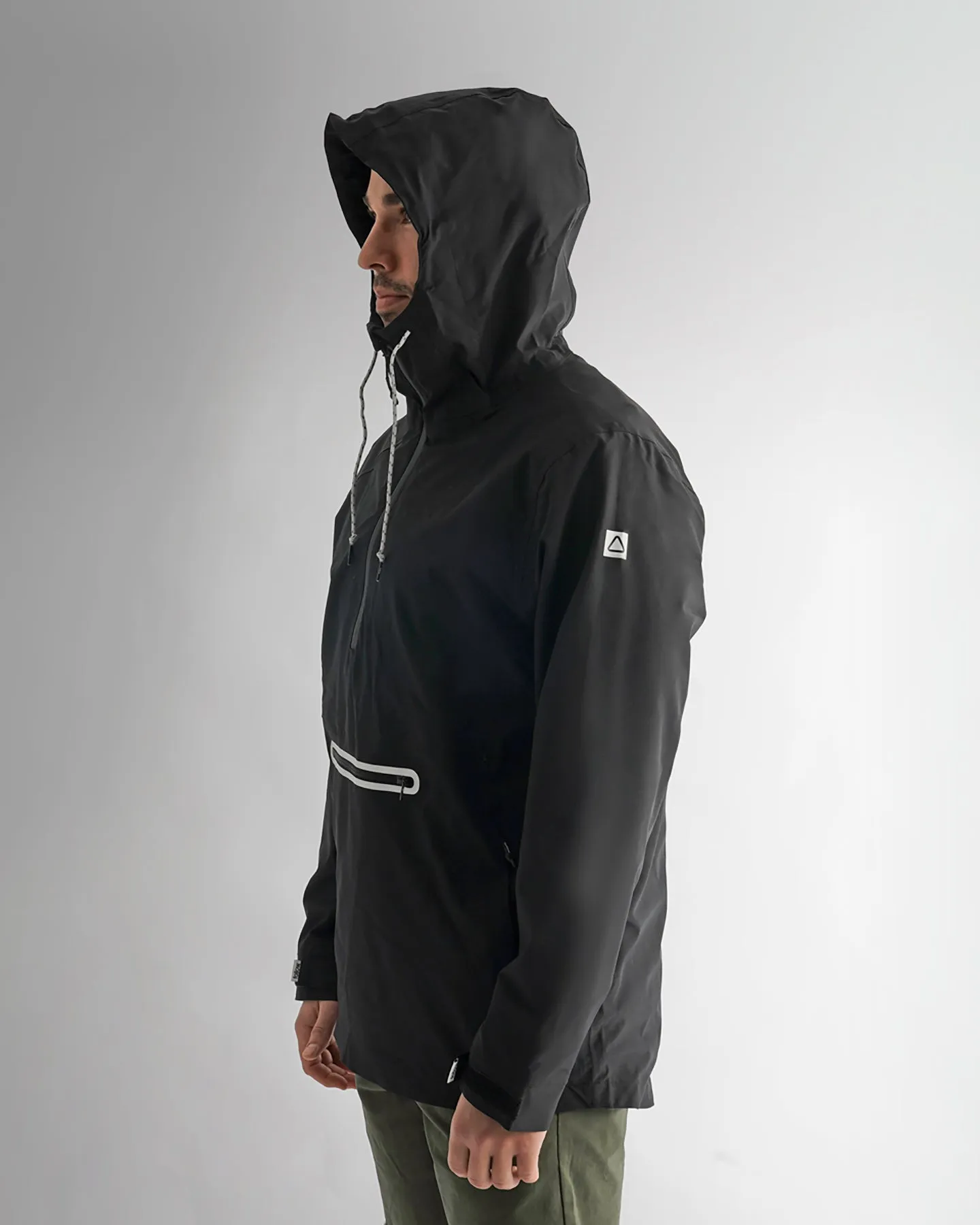 Follow Layer 3.11 Spray Anorak - Black