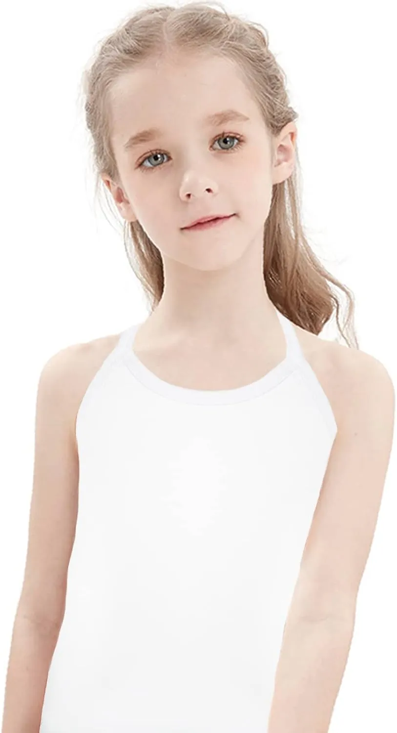 Girls' Undershirts Soft Dance Tank Tops Undershirts