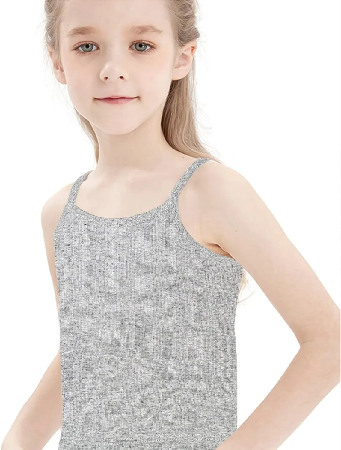 Girls' Undershirts Soft Dance Tank Tops Undershirts