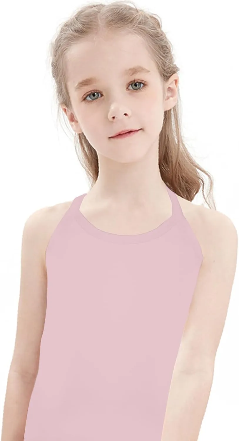 Girls' Undershirts Soft Dance Tank Tops Undershirts