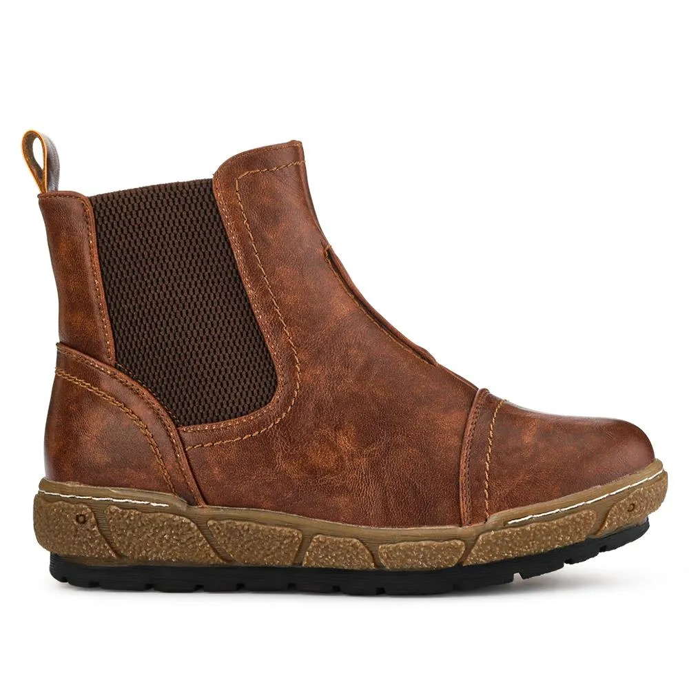 Grippy-Soled Chelsea Boots - WBINS40153 / 326 297