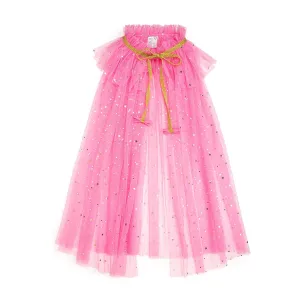 Hot Pink Star Cape - Dress Up - Kids