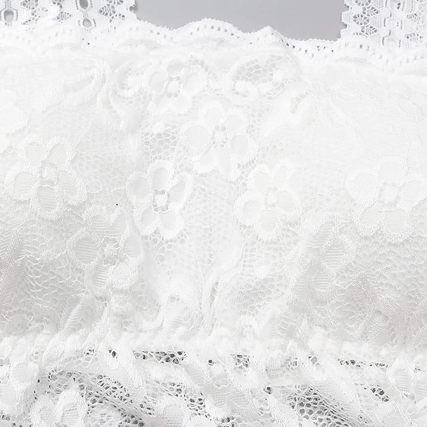 Lace Camisole Tops for Women Built in Bra Padded Bralette 2025 Soft Comfy Crop Tops Trendy Basic Camisoles