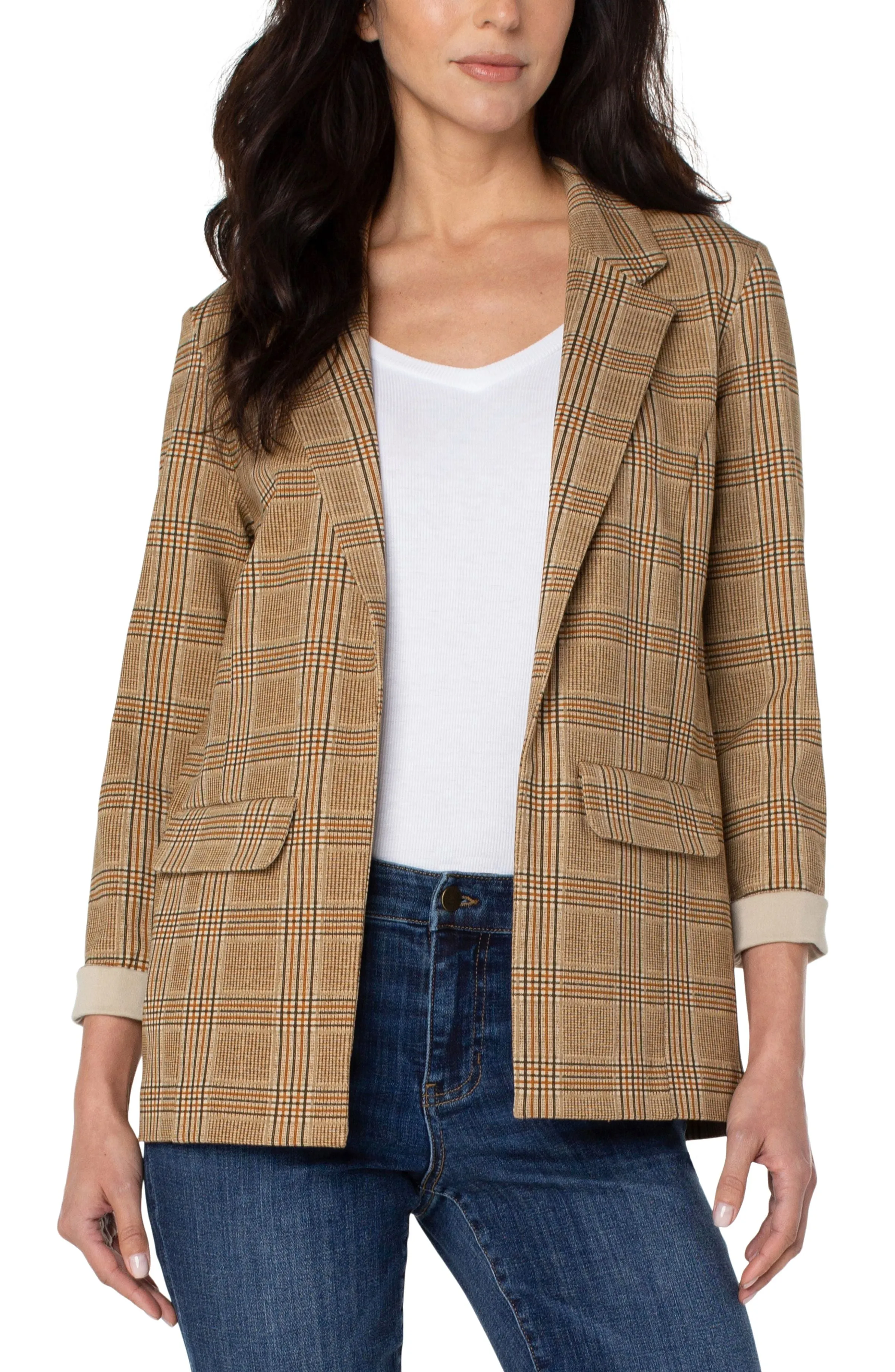 Liverpool Abby Ankle Skinny In Cognac