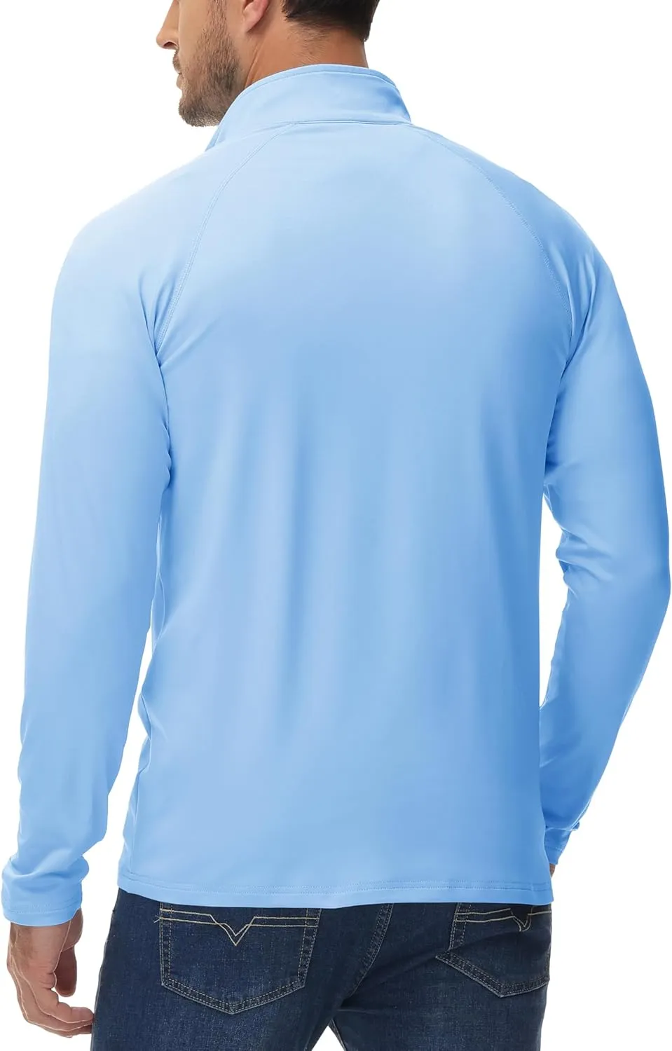 MAGCOMSEN Men's Quarter Zip Pullover Long Sleeve Sweatshirts Fleece Lined Golf Pullover Thermal Gym Workout Tops