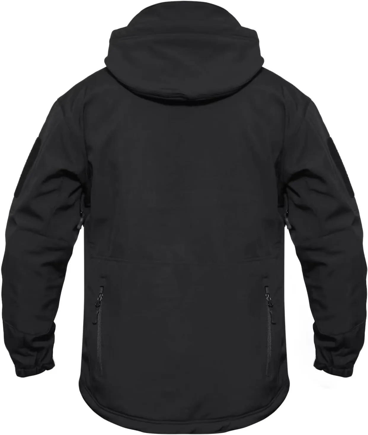 MAGCOMSEN Men's Tactical Jacket 7 Pockets Performance Fleece Lined Water Resistant Soft Shell Winter Coats
