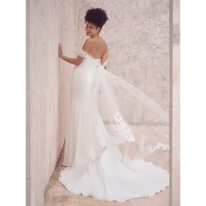 Maggie Sottero Byron Detachable Train