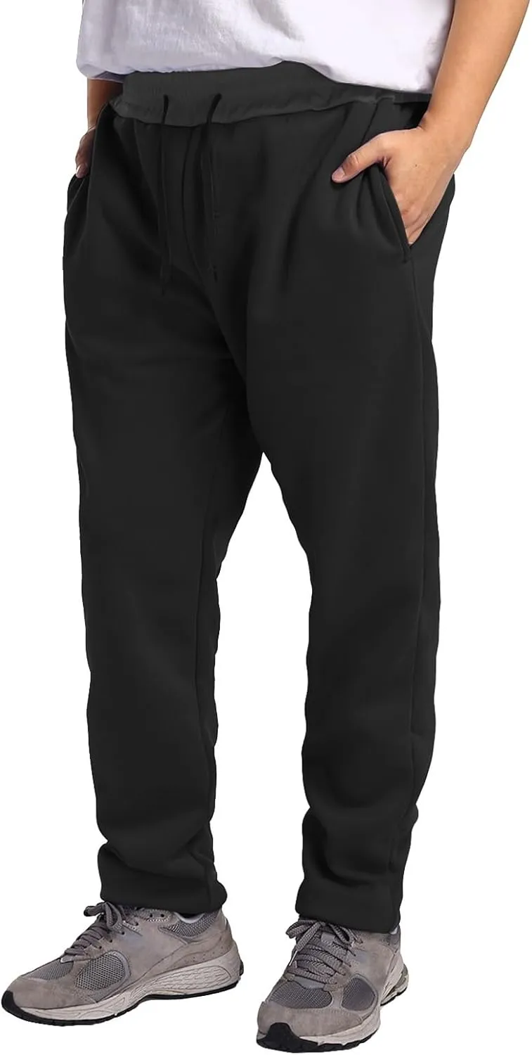 Mens Cargo Pants, Solid Color Loose Fit Drawstring Pant Outdoor Fashion Casual Lightweight Jogger Sweatpants Streetwear