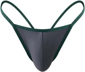 Mens G String Thong Adjustable Low Rise Underwear Low Rise Sexy Lingerie Singlet Borat Removable Pouch
