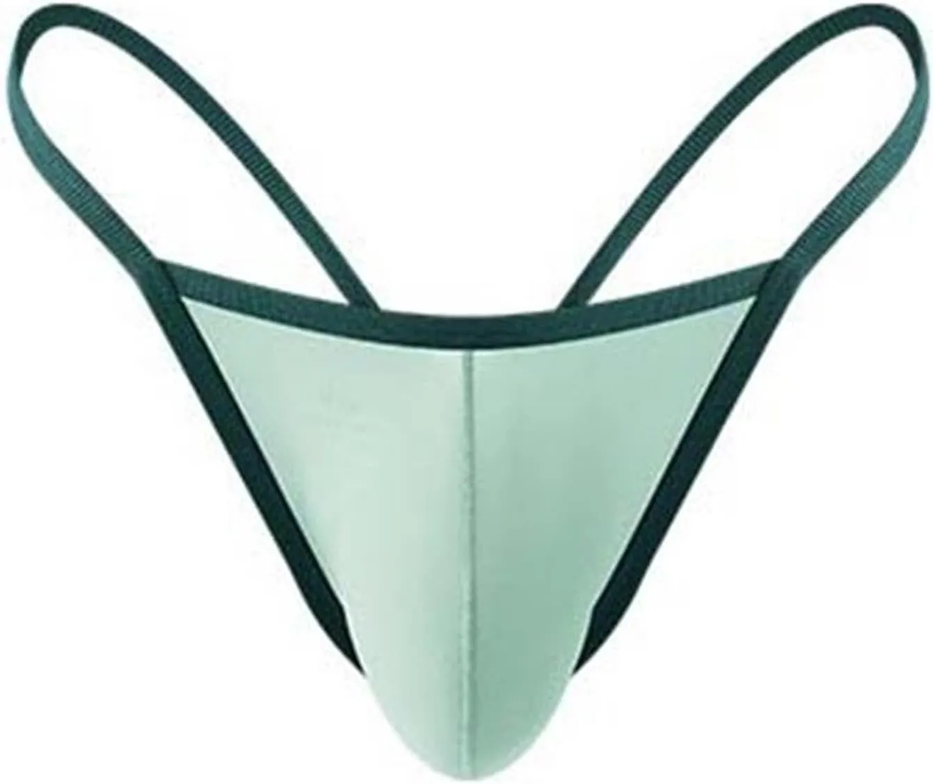 Mens G String Thong Adjustable Low Rise Underwear Low Rise Sexy Lingerie Singlet Borat Removable Pouch