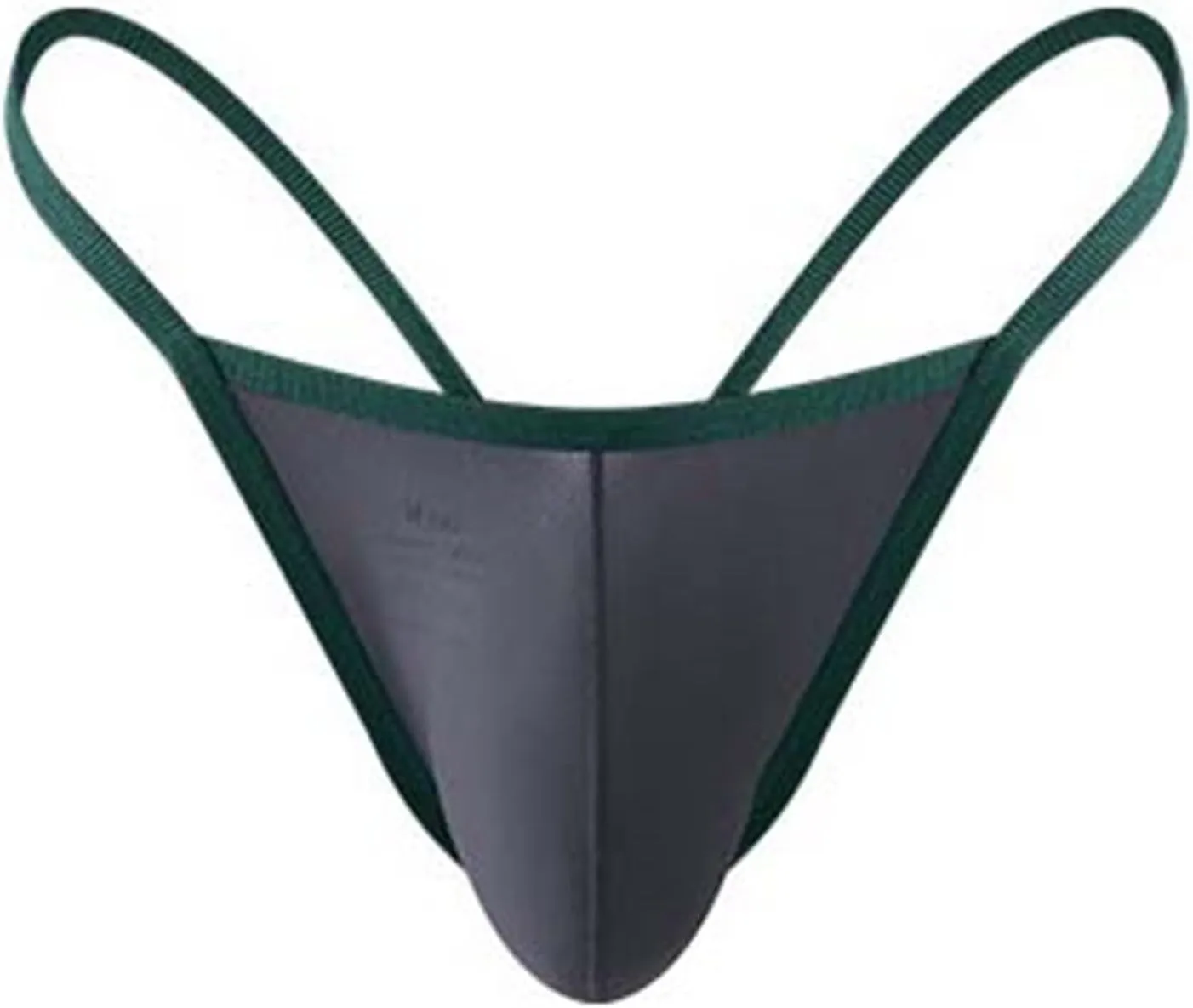 Mens G String Thong Adjustable Low Rise Underwear Low Rise Sexy Lingerie Singlet Borat Removable Pouch