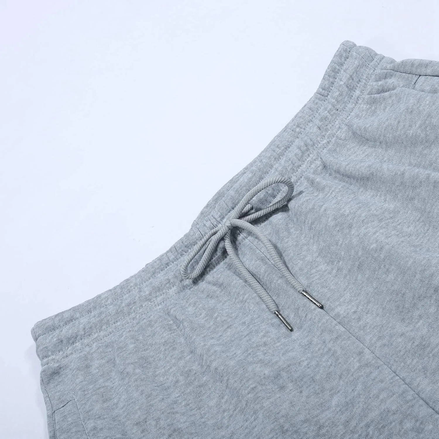 Men's Jogger Cargo Pants, Elastic Waist Drawstring Straight Leg Sweatpants, Lightweight Casual Trousers with Pockets