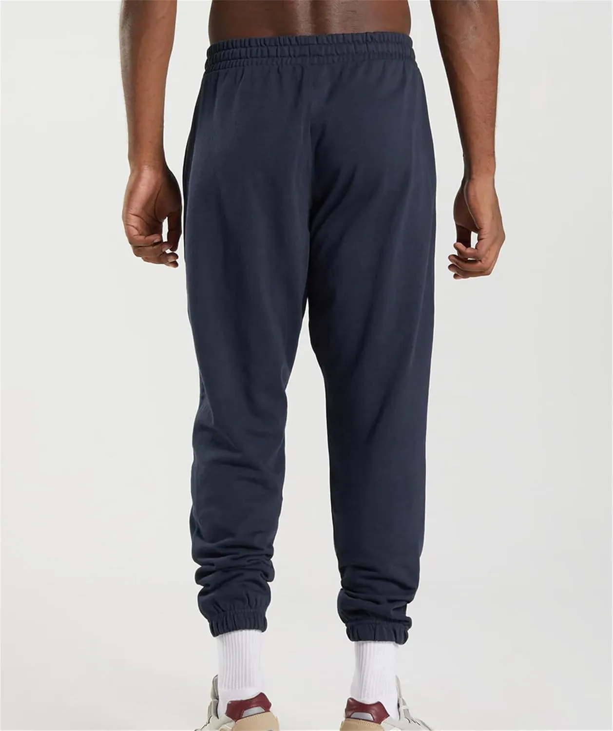 Men's Workout Tapered Pants Stripe Drawstring Sweatpants Slim Fit Solid Baggy Pants Gym Athletic Joggers Sweatpants