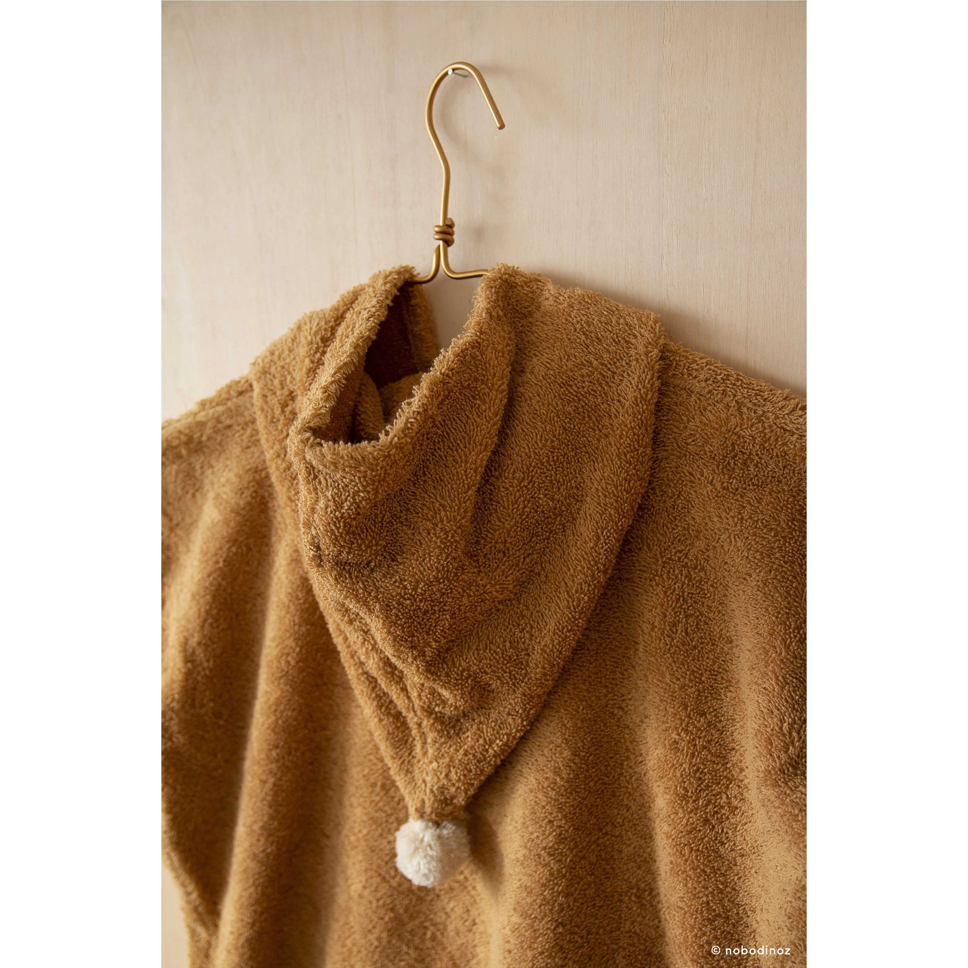 nobodinoz So Cute Poncho Caramel