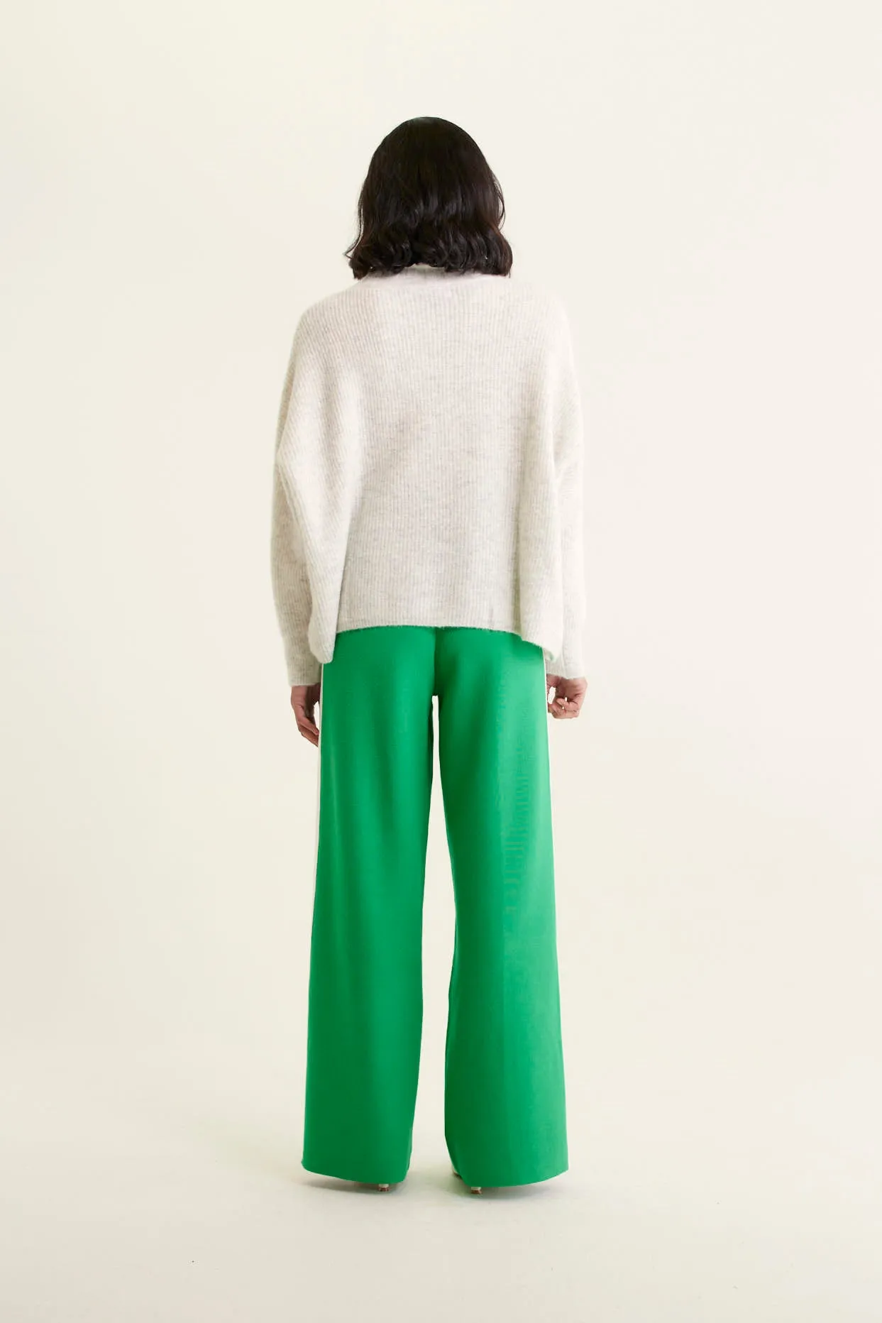 Pascale Alpaca Polo in Blizzard