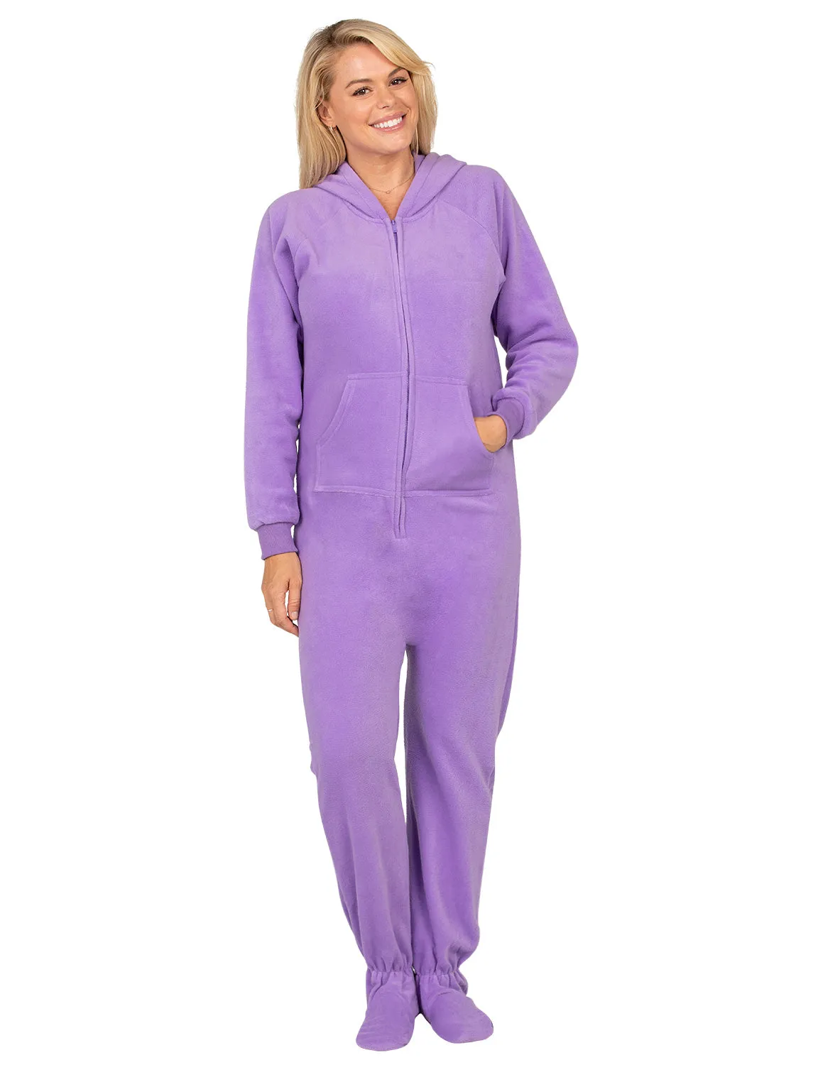 Purple Rain Adult Hoodie Fleece Onesie
