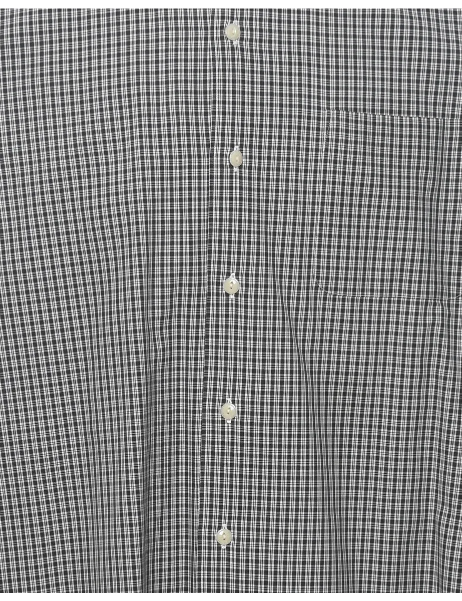 Ralph Lauren Checked Grey Shirt - L