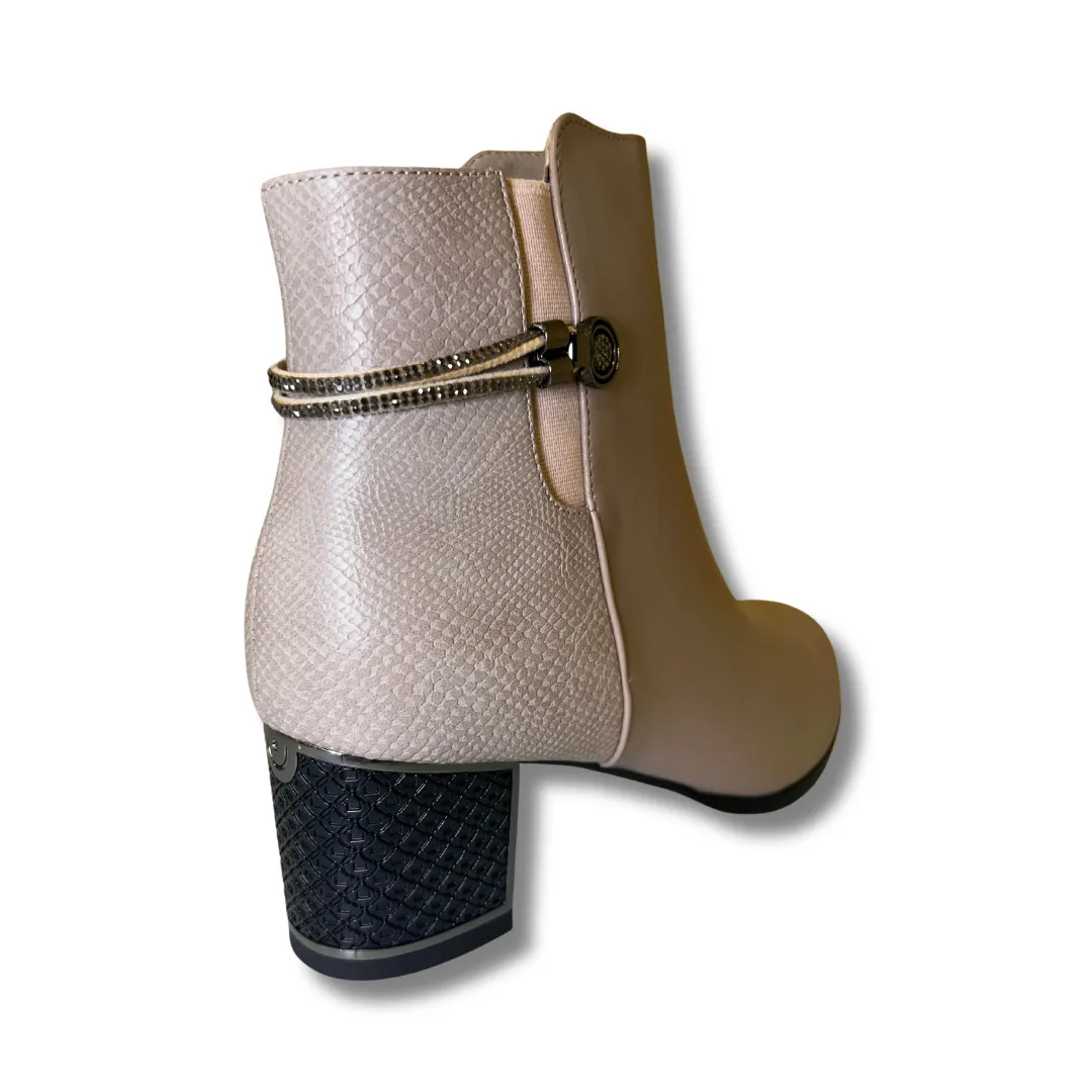Redz Womens Boot F4969 Beige