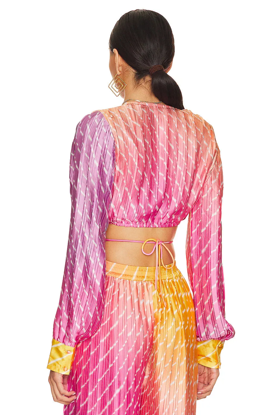 Sand Evie Top in Pink