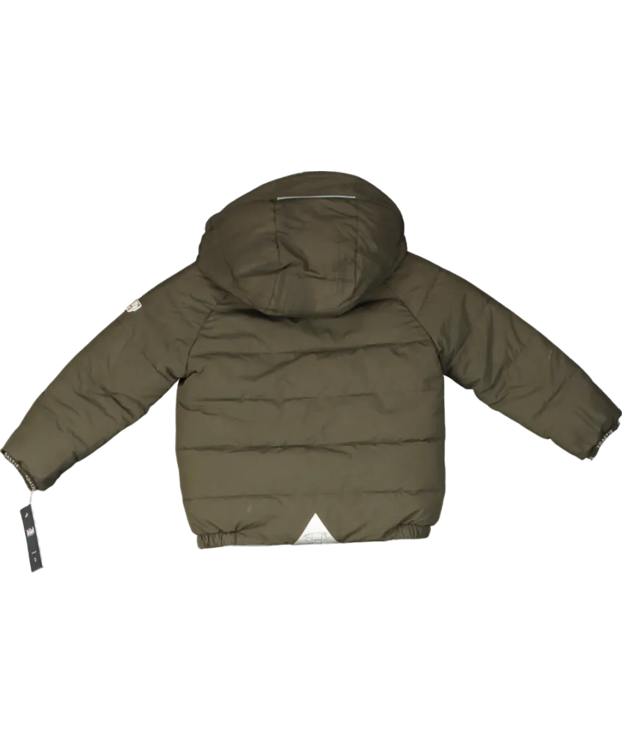 Toastie Green Reversible Puffer Jacket 1 Year