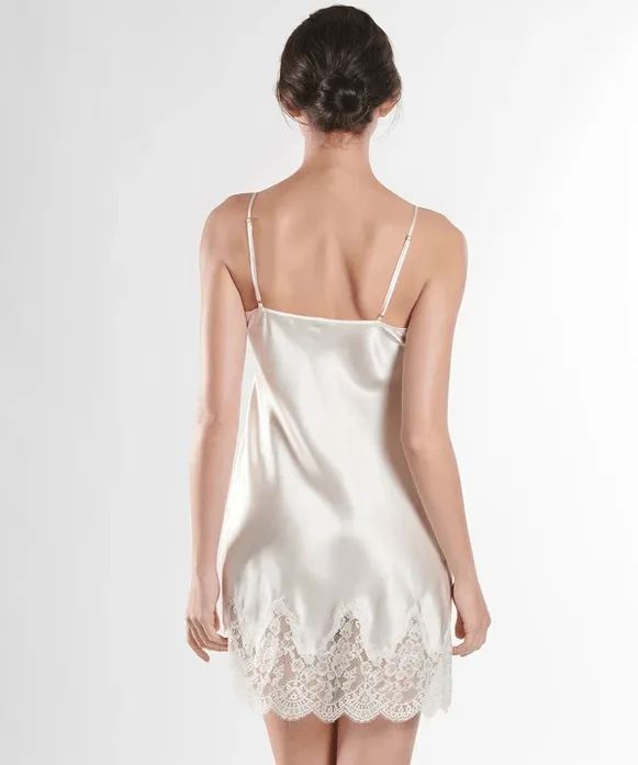Toi Mon Amour Nightie - Nacre