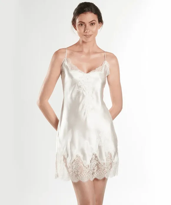Toi Mon Amour Nightie - Nacre