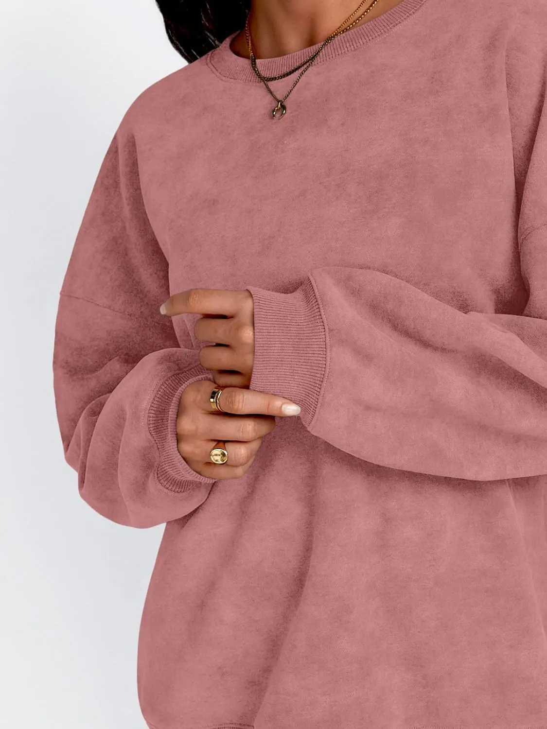 Trendy Queen Womens Oversized Sweatshirts Hoodies Long Sleeve Pullover Sweaters Fall Fashion Outfits Clothes 2024