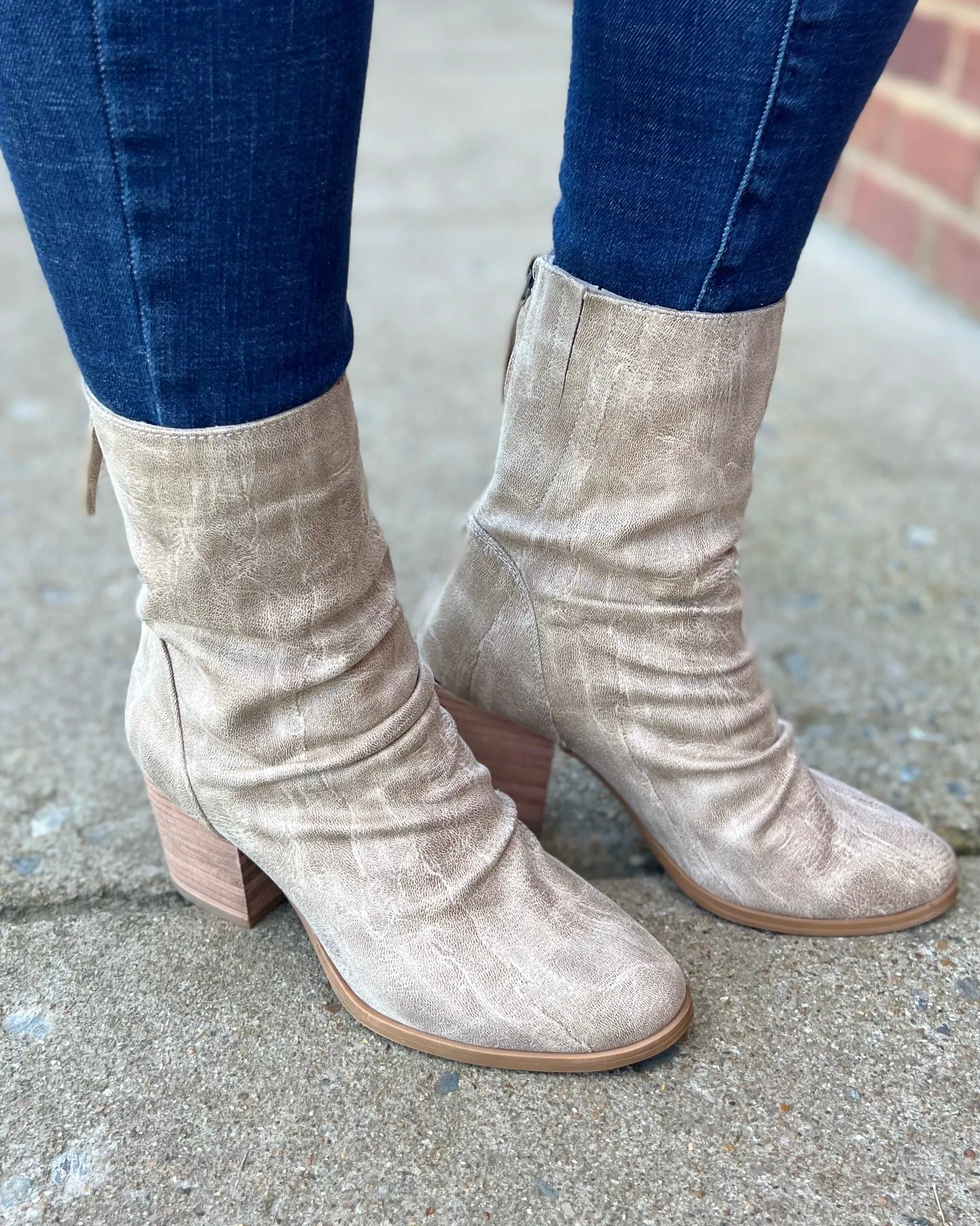 Very G Preston Boot in Cream FINAL SALE