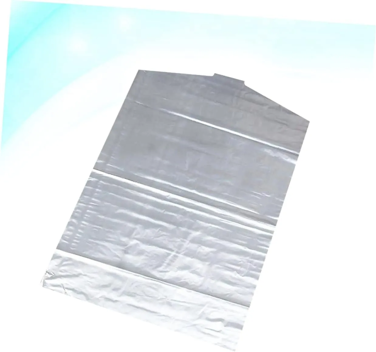 VOSAREA 10pcs 60 * 130cm Suit Cover Plastic Garment Bag Water Resistant for Tote Bag Clothing Storage