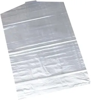 VOSAREA 10pcs 60 * 130cm Suit Cover Plastic Garment Bag Water Resistant for Tote Bag Clothing Storage
