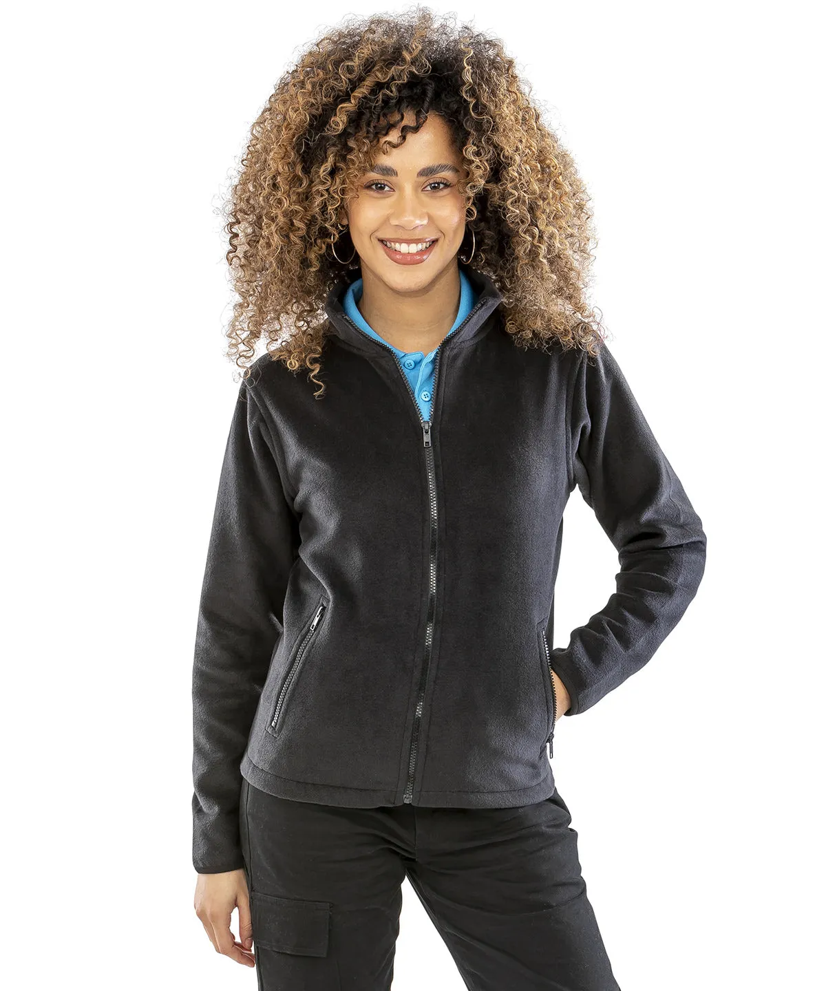 Womens Norse outdoor fleece | Pure Grey