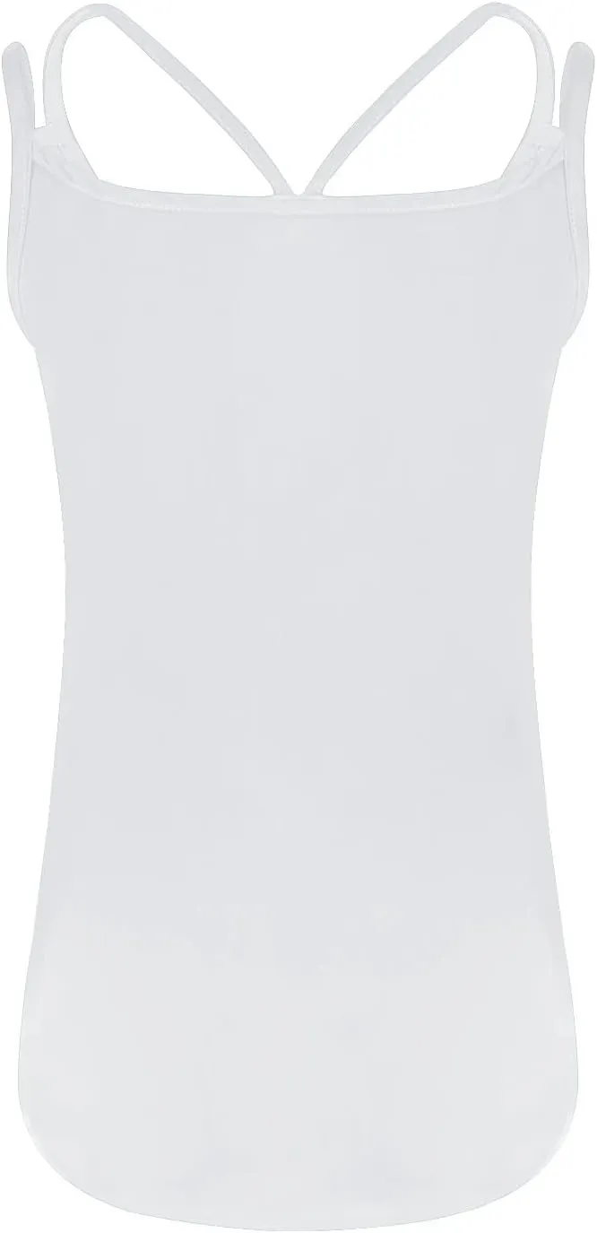 Womens Silk Tank Top Dressy Camisole Spaghetti Strap Soft Satin Blouses Basic V Neck Loose Fit Silky Work Tops S-XXL
