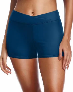 Yonique Womens Swim Shorts Bathing Suits Bottoms Swimsuit Bottoms