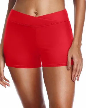 Yonique Womens Swim Shorts Bathing Suits Bottoms Swimsuit Bottoms