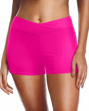 Yonique Womens Swim Shorts Bathing Suits Bottoms Swimsuit Bottoms