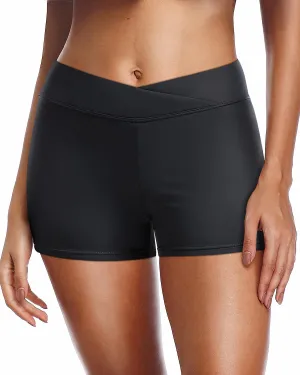 Yonique Womens Swim Shorts Bathing Suits Bottoms Swimsuit Bottoms